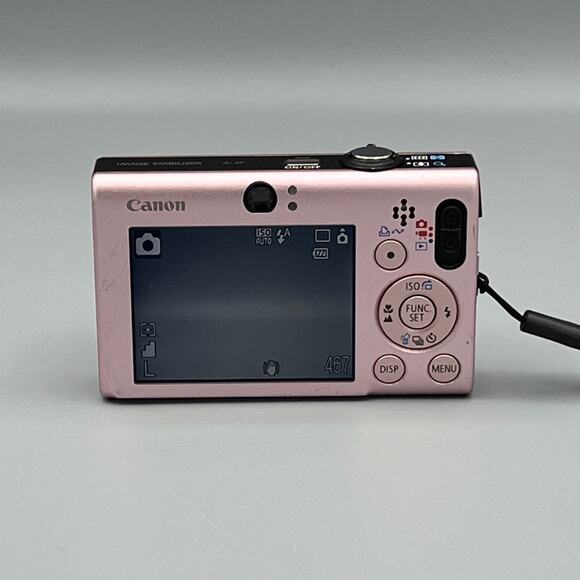 Canon PowerShot SD1100 IS Digital Camera | 8.0 MP | Pink - Picture 4 of 6